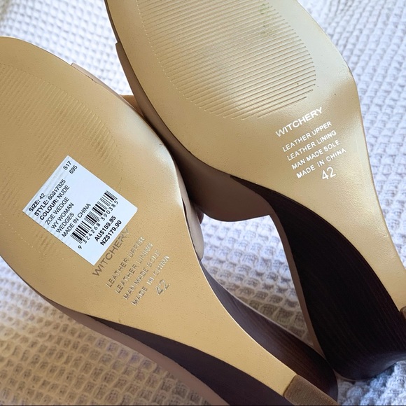 HOST PICK 🥳 NWT Witchery Zoe wedge s42 - Picture 11 of 12